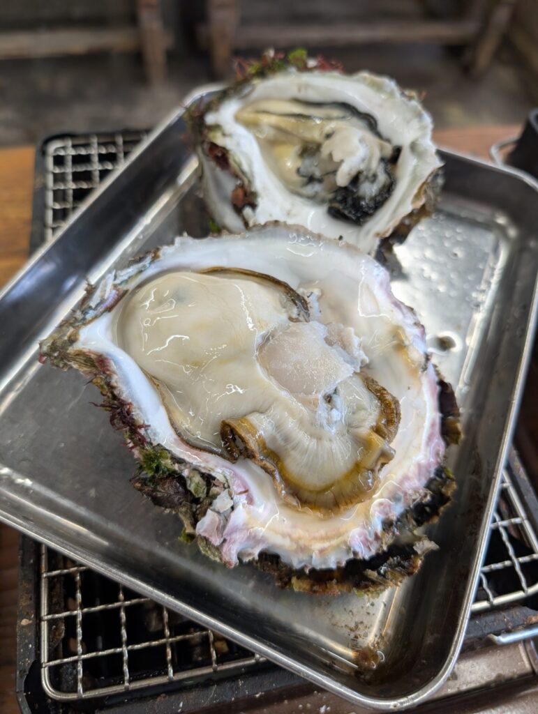 大洗魚市場 カキ